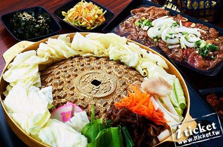高雄韓金閣韓式料理雙人韓式烤肉套餐券（電子券可即買即用） - 韓金閣