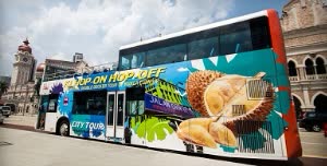 馬來西亞 KL Hop On Hop Off Bus 隨上隨下巴士車票吉隆坡雙層觀光巴士 $356 