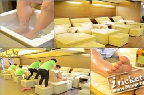 台北 窩心足匠-腳底肩頸按摩+足部去角質+足浴90分鐘