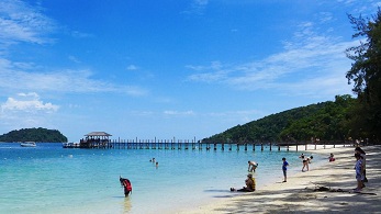 馬來西亞 馬努干島Manukan Island、沙比島Sapi Island 水上活動一日遊 $12