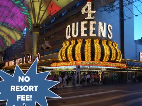 美國拉斯維加斯四皇后賭場飯店 Four Queens Hotel & Casino 線上住宿訂房 $
