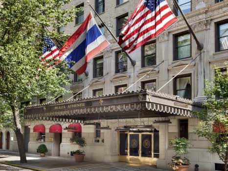 美國紐約艾瑟尼紐約廣場飯店 Hotel Plaza Athenee New York 線上住宿訂房 