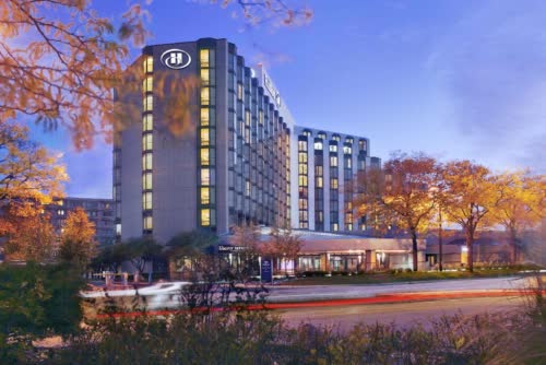 美國芝加哥奧黑爾羅斯蒙特希爾頓飯店 Hilton Rosemont Chicago O'Hare H