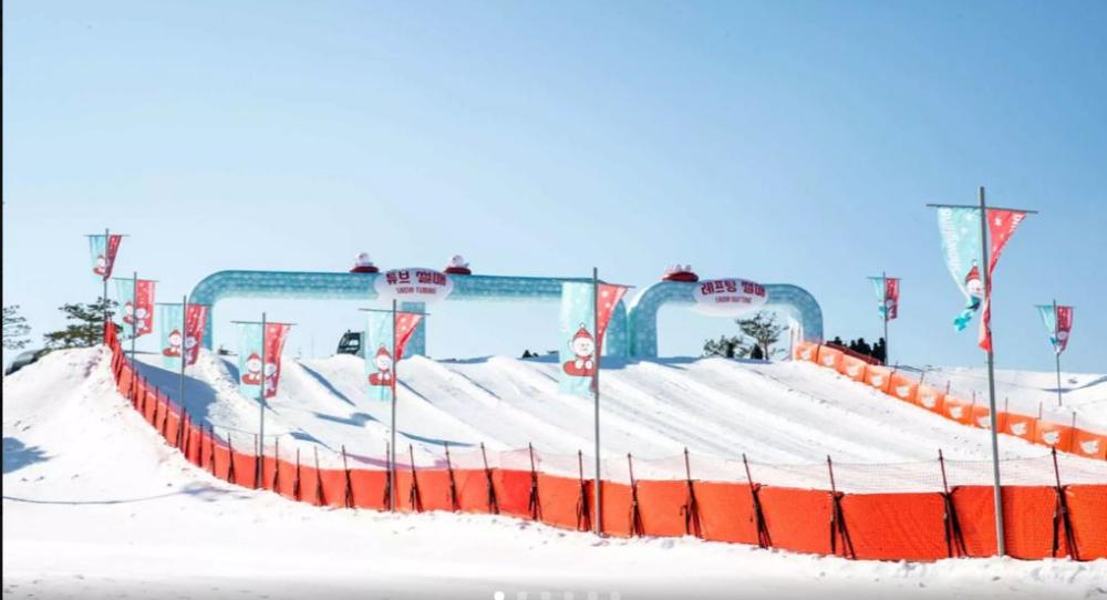 韓國  洪川大明維爾瓦第度假村冰雪王國 Snowyland 滑雪體驗一日遊（首爾出發） $386 -