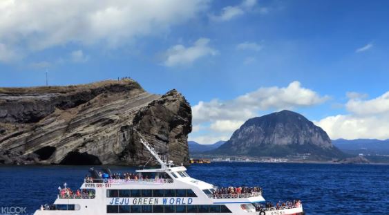 韓國濟州島山房山遊船觀光體驗線上訂票 $350 - 愛票網