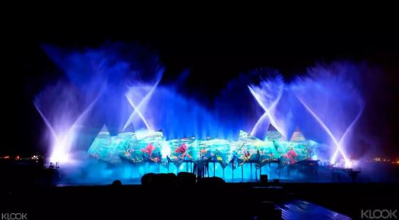 新加坡聖淘沙時光之翼燈光水舞秀門票線上訂票 $296 - 愛票網