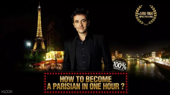 法國巴黎How to Become a Parisian in One Hour：英文喜劇表演門票線