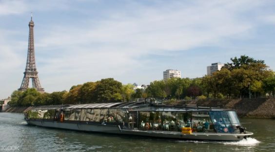 法國巴黎塞納河Bateaux Parisiens遊船午餐線上訂票 $1924 - 愛票網