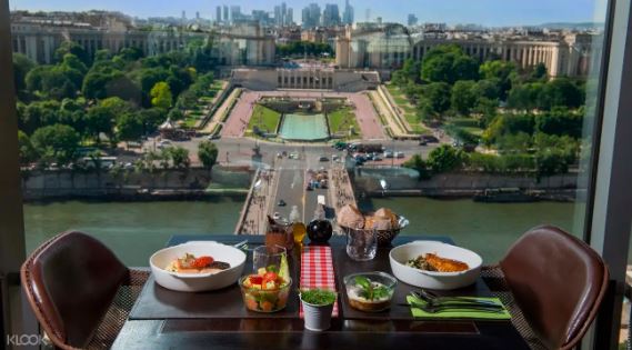 法國艾菲爾鐵塔58 Tour Eiffel餐廳午餐＋鐵塔優先入場門票線上訂票 $1570 - 愛票網
