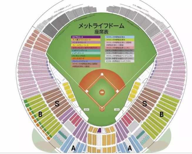 日本埼玉西武獅主場賽事門票＋西武鐵道一日券【日本職棒】線上訂票 $1021 - 愛票網