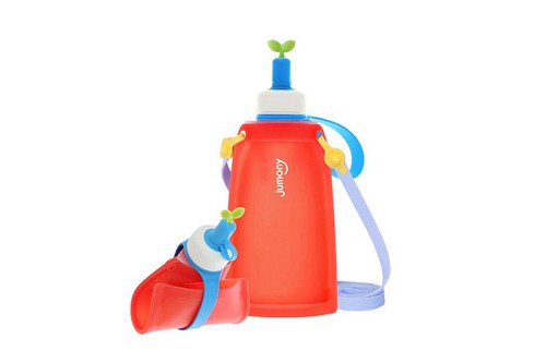 韓國sillymann100%兒童便攜捲式鉑金矽膠水瓶-300ml $980 - 愛票網