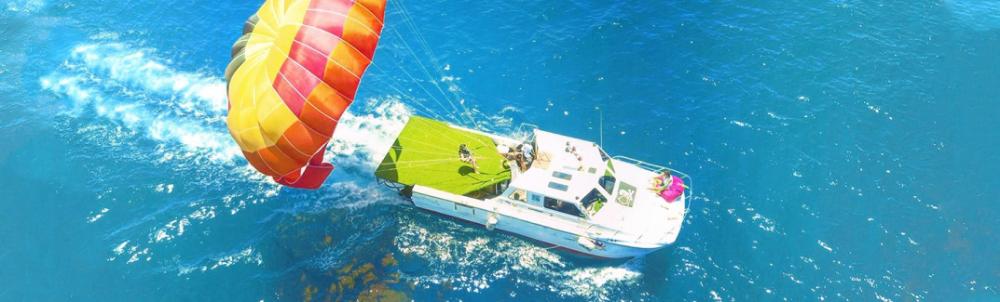台灣澎湖水上活動推薦 海洋拖曳傘高空飛行體驗（含專業教練） $1600 - 愛票網