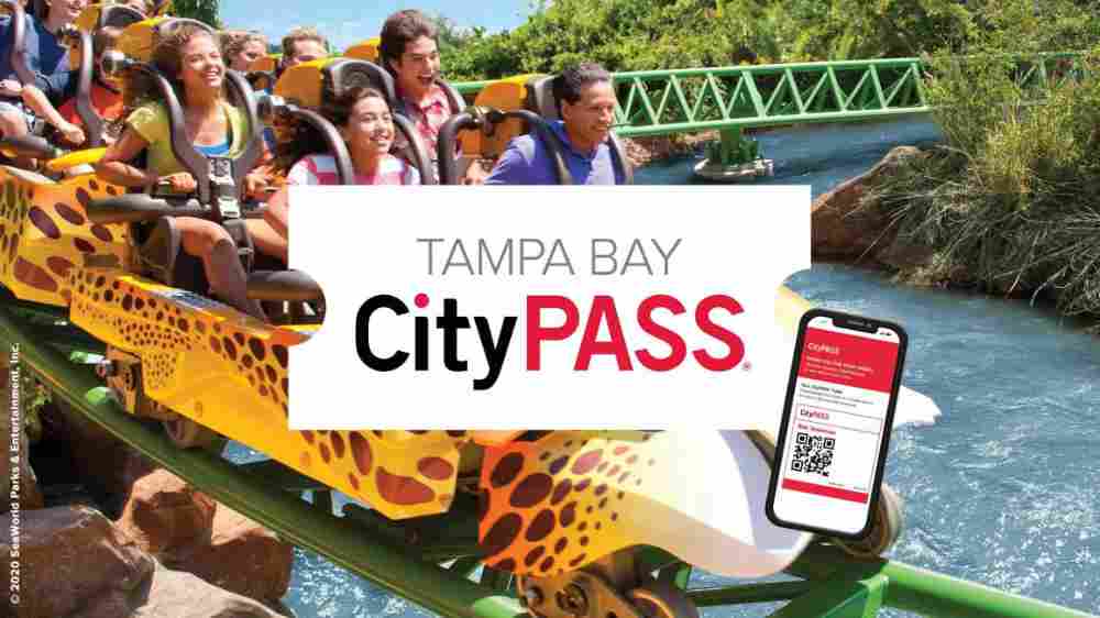 美國佛羅里達坦帕灣城市通行證 TAMPA BAY CityPASS （任選五大景點） $4010 -