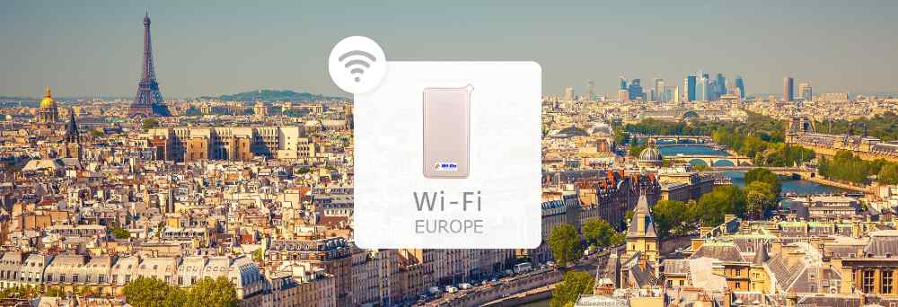 歐洲 WiFi 機租借｜ 42國4G上網＋每日500MB內不降速（宅配・門市・桃機領取） $274 