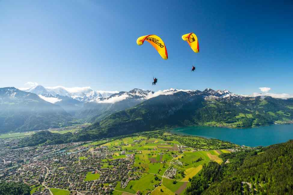瑞士因特拉肯 Paragliding Interlaken 極限運動滑翔傘體驗 $5180 - 愛票