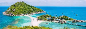 蘇美島 龜島Koh Tao＋南緣島Koh Nang Yuan +閣帕岸島Pha Ngan Islan