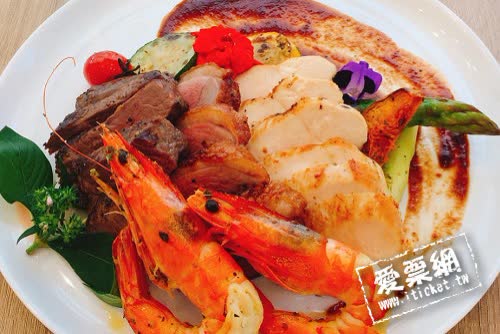 台中 LUSSO路索餐廳 豪華排餐 獨享套餐券(即買即用) (電子票券)